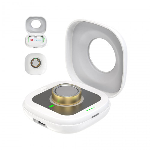 Зарядный кейс BUSQUEDA Wireless Charging Case для Oura Ring 4 (white)